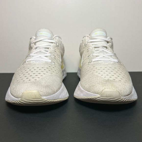 Nike White and Yellow Athletic Shoes - Picture 3 of 9